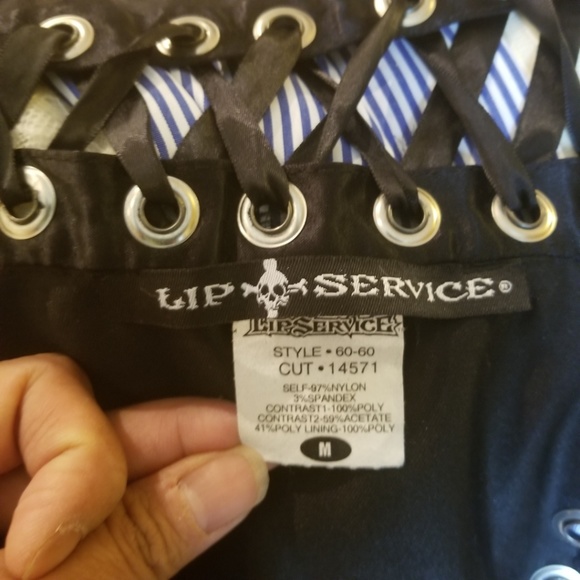 SOLD Lip Service Quoth the Raven Decay Garden Top - Picture 8 of 8